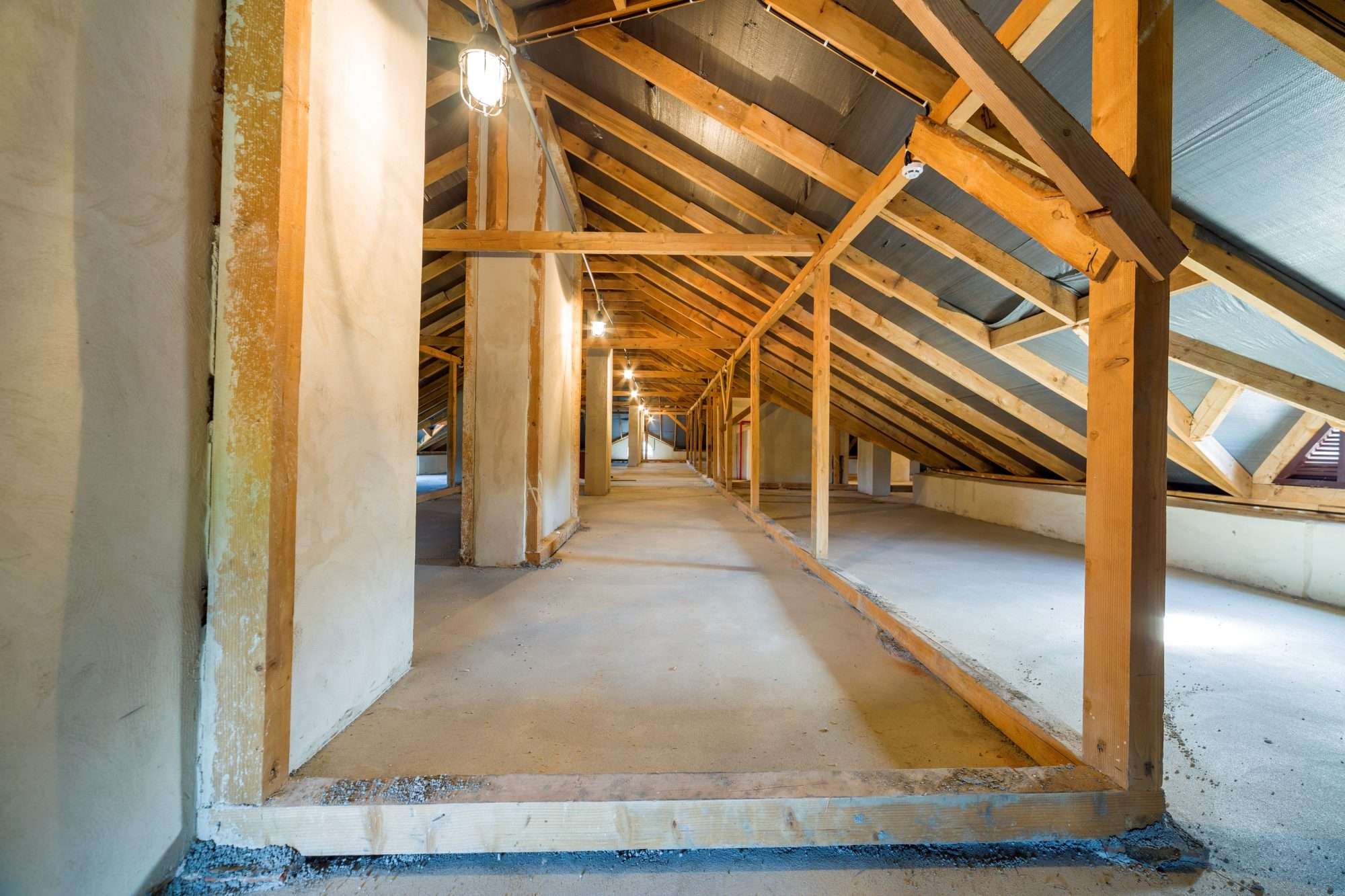 Zolder gebouw